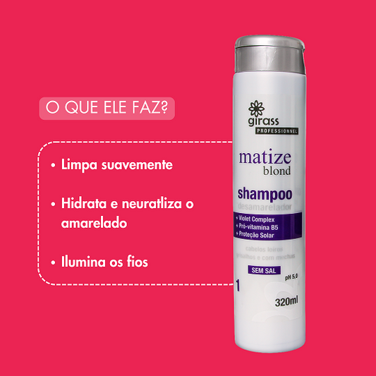 Kit Matizador Girass (4 itens)